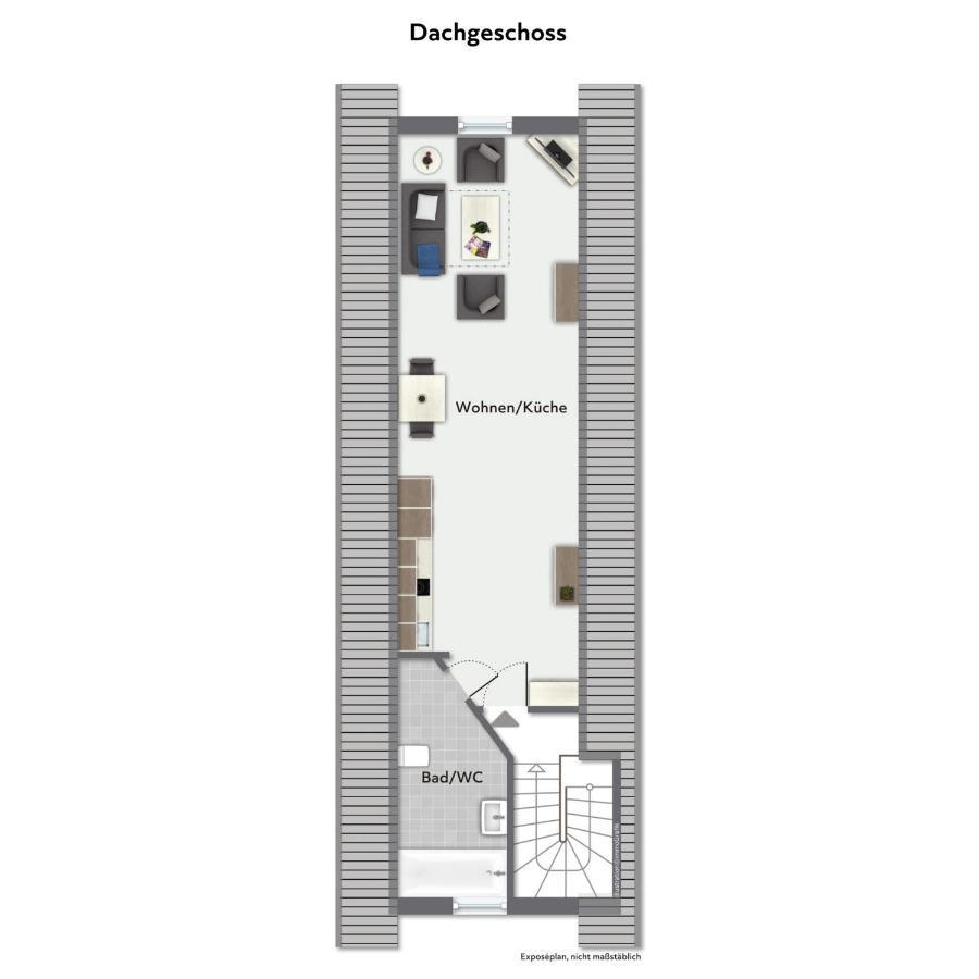 Strandvilla Krabbe Wohnung 07 ボルテンハーゲン エクステリア 写真